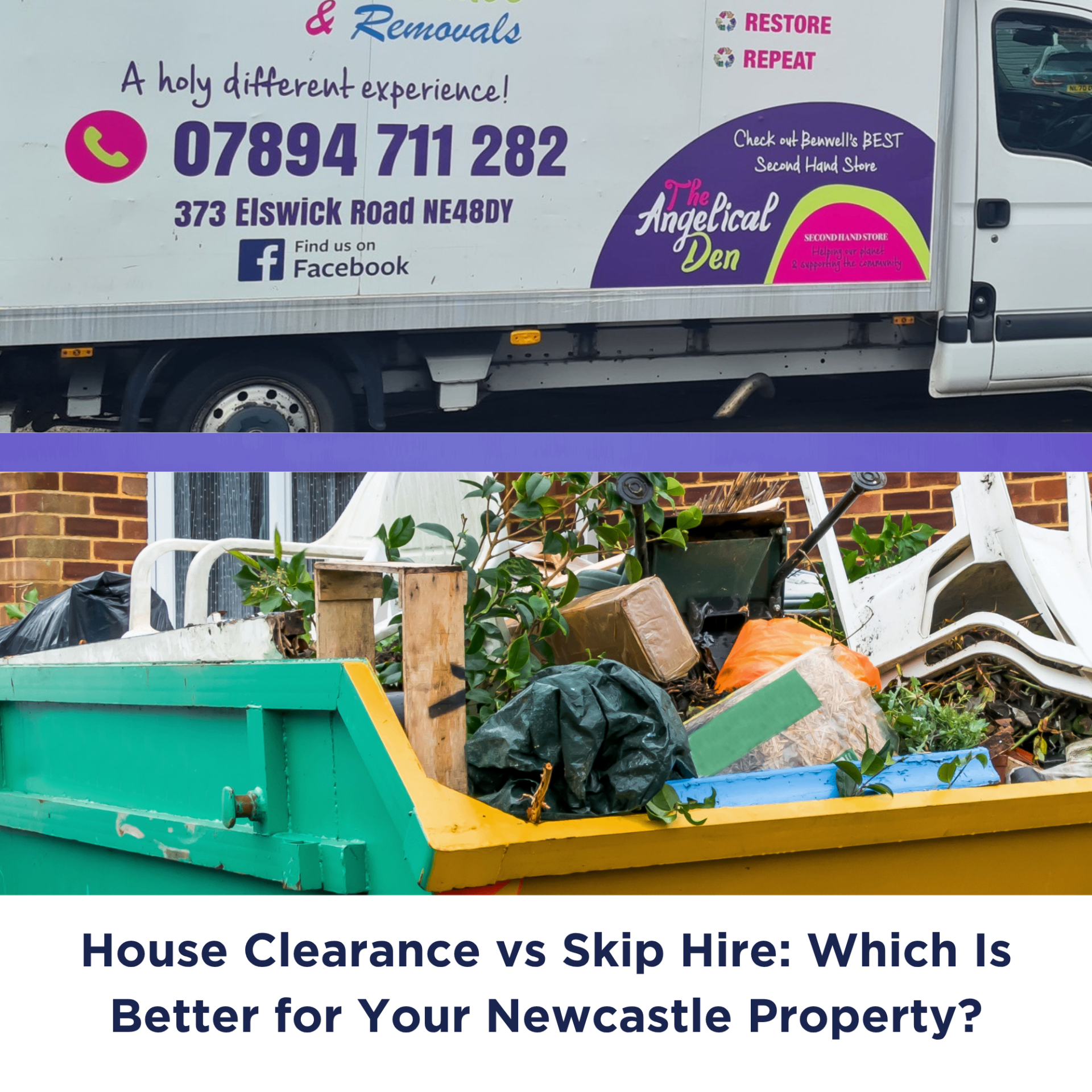 House Clearance vs Skip Hire: Which Is Better for Your Newcastle Property?