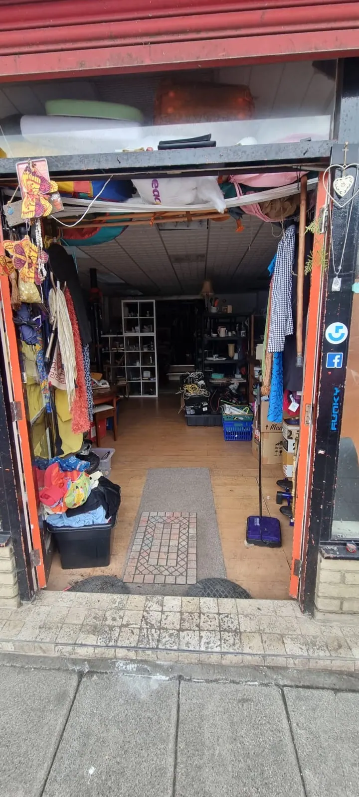 Entrance to The Angelical Den shop